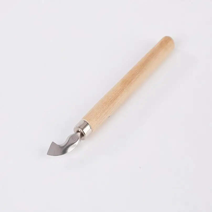 6шт Набор инструментов для резьбы по дереву Деревообрабатывающий нож Ручной инструмент для пилинга DIY для базовой детальной резьбы по дереву 3