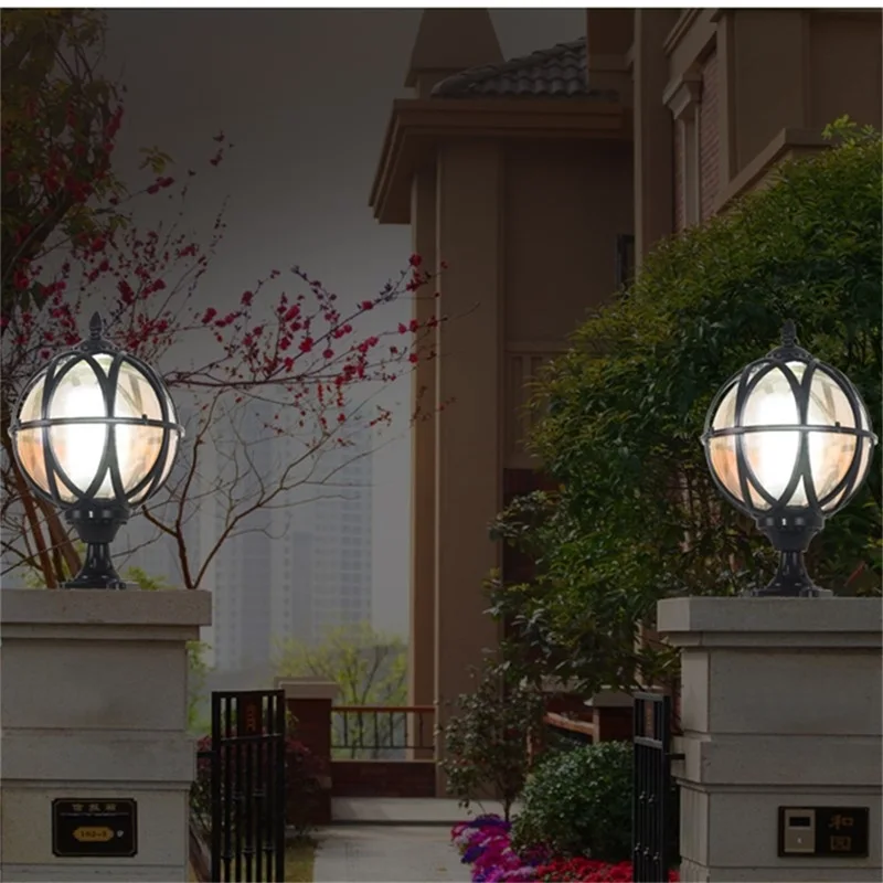 Hongcui наружный светильник для внутреннего дворика, современное светодиодное круглое водонепроницаемое освещение для веранды, балкона, виллы во внутреннем дворе. 1