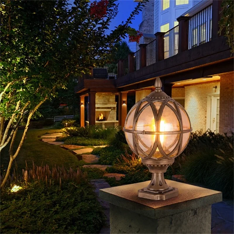 Hongcui наружный светильник для внутреннего дворика, современное светодиодное круглое водонепроницаемое освещение для веранды, балкона, виллы во внутреннем дворе. 3
