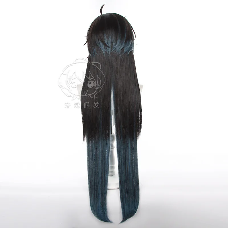 Honkai: Звездный рельс, Дан Хенг, косплей, парик, Дан Хенг, 100 см, Термостойкие синтетические парики, смешанный цвет, Хэллоуин 1