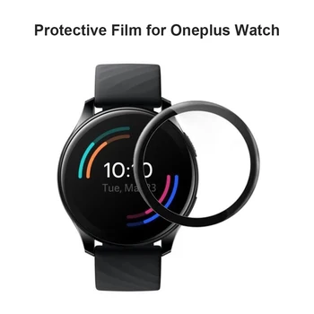 2x 3D пленка с изогнутым экраном, замена защитного чехла для смарт-часов Oneplus Watch, защитная пленка для дисплея Oneplus Watch
