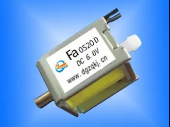 Fa0520D Нормально Закрытый Мини-электромагнитный клапан, Микроэлектрический воздушный клапан для аквариума 24 В