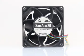 Для San Ace 80 9GA0812P2M0031 8032 12V 0.35A 4-проводной серверный вентилятор охлаждения