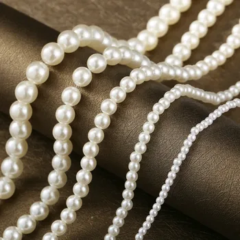 2022 Новый винтажный стиль, простое белое колье с имитацией жемчуга, ожерелье для женщин, свадебные модные украшения, подарок для вечеринки