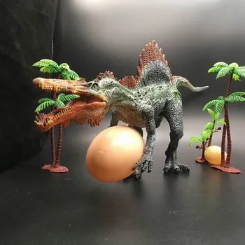 Имитационная игрушка динозавр Спинозавр на День рождения Модель животного Коллекционеры Вечеринка ПВХ фигурки Игрушки Детский подарок Рождественский декор