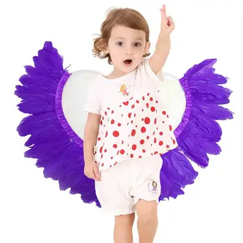 Крылья Ангела для девочек, детские Крылья Феи, блестящие Прозрачные крылья принцессы, крылья Ангела, подходящие для фотосъемки в костюмах для косплея.