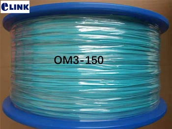 2500mtr 0,9 мм натянутый волоконно-оптический кабель OM3-150 многомодового цвета aqua для волоконных косичек ftth оптоволоконный провод 2,5 км/рулон ELINK