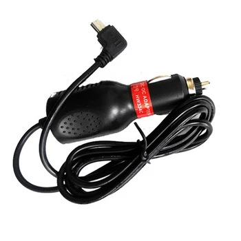 Мини-USB Зарядное Устройство Автомобильная Выходная Мощность 5V 1.5A/2A Вход постоянного тока 8V-36V с 3,5 метрами для Видеорегистратора Навигация GPS Автомобильный Регистратор