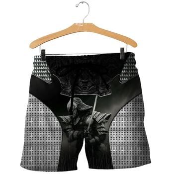 Мужские шорты CLOOCL, японские пляжные шорты с 3D принтом 