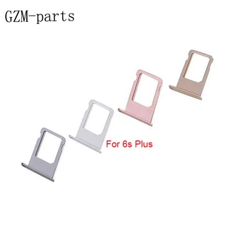GZM-запчасти 20 шт./лот Адаптеры для sim-карт для iPhone 6S 6Plus 6SPlus Micro Держатель для лотка для sim-карт Сменные аксессуары