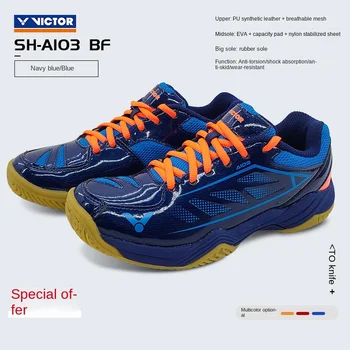Обувь для бадминтона, Новинка 2023, оригинальный Victor Для мужчин и женщин, Нескользящие спортивные кроссовки с подушками, теннис