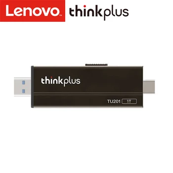 Lenovo thinkplus TU201 1 ТБ Type C USB3.0 Двухпортовый Портативный Твердотельный U-диск Высокоскоростной USB Флэш-Накопитель для Смартфона ПК Ноутбука