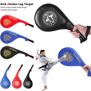 Боксерские Накладки для Тхэквондо для Детей Kick Pad Target Karate Punch PU Rebound Foot Hand Target Kick Kid Взрослый Боксерский Коврик Для Кикбоксинга