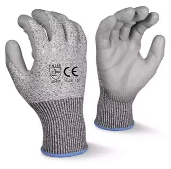 8 шт./ 4 пары Устойчивых к порезам защитных рабочих перчаток Уровень 5, Высококачественная перчатка против порезов стандарта CE