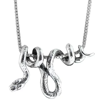 Ожерелье из змеи китайского зодиака, женское Древнее Змеиное ожерелье с обмоткой, Новая мода 2021 года, одиночный продукт HSJ88