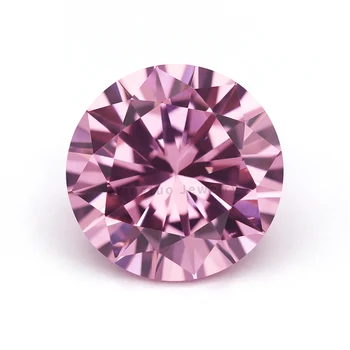 Кубический цирконий Драгоценный камень розового цвета 5A 1000шт CZ Синтетические камни для ювелирных изделий