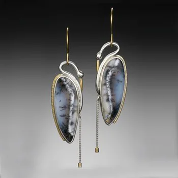 Трендовые Модные Элегантные серьги с маленьким лебедем из искусственного агата, позолоченные серьги серебряного цвета для женских украшений для вечеринок