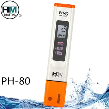 Оригинальный корейский HM Digital PH-80 Водонепроницаемый измеритель температуры PH-метр