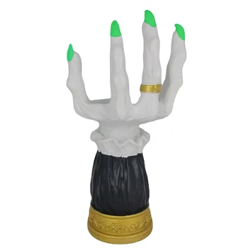 Подсвечник в форме руки на Хэллоуин, винтажный современный декоративный элемент для украшения вечеринки на Хэллоуин
