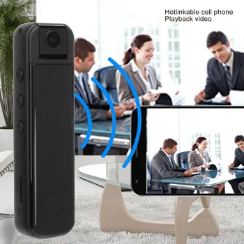 Мини-видеомагнитофон с инфракрасным интерфейсом Type C с разрешением WiFi HD 1080P и зажимом H