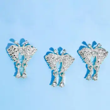 Сверкающие, привлекающие внимание, блестящие 3D украшения для ногтей, маникюрные украшения для маникюрного салона