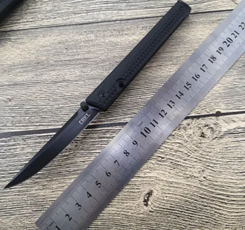 НОВЫЙ карманный нож CRkt 7096 CEO из черной стали 8Cr13 для выживания в кемпинге с Нейлоновой Ручкой, усиленной стеклом, Легкие инструменты
