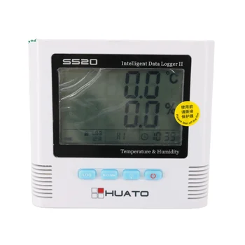 Цифровая сигнализация S520-EX, Регистратор данных температуры и влажности -40 ~ + 85C, Относительная влажность 0 ~ 100%