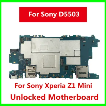 Для материнской платы Sony Xperia Z1 Mini D5503 Разблокирована логическая плата, полные чипы, хорошая рабочая замена, разборная пластина