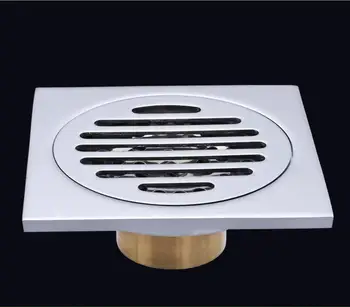 Напольный сливной фильтр, сливная труба для душа, полностью латунный кухонный фильтр для ванной, стиральная машина, напольный слив, аксессуары для ванной комнаты