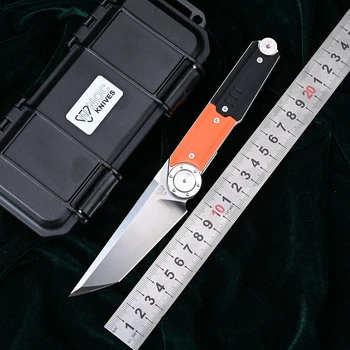 NOC DG23 Складной Нож 440C Лезвие G10 Ручка Тактический Походный Резак Карманный Для Рыбалки На Открытом Воздухе Кухонные Походные Инструменты EDC