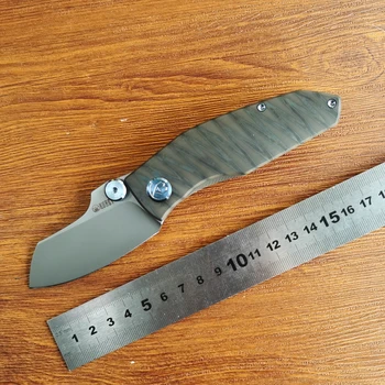 Складной нож Kubey kb285 Monsterdog Avansert CPM-M390 Со Стальным Лезвием и Карманной ручкой Brent Titan