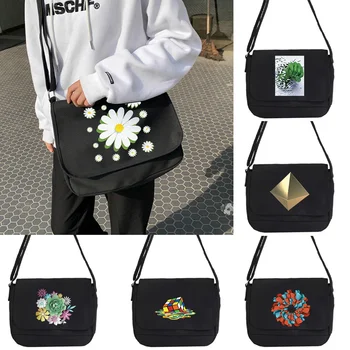 3D сумка-мессенджер Harajuku, новые сумки, сумки через плечо, сумки через плечо большой емкости для девочек-подростков, мужские студенческие школьные сумки, Sac
