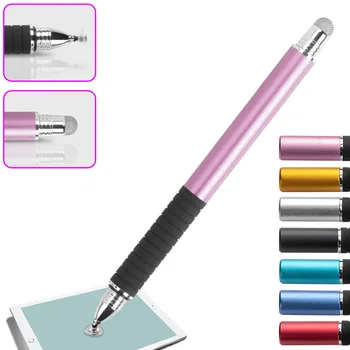 Универсальная совместимость 2 В 1, стилус, планшет для рисования, ручки с емкостным экраном, сенсорная ручка для iPad, смартфон, Аксессуары для карандашей
