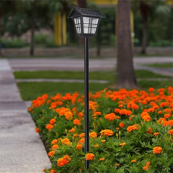 Уличный солнечный светильник TEMAR для лужайки, современный водонепроницаемый садовый светильник IP65 для дома на вилле Duplex Park