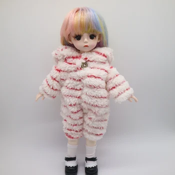 Новые куклы BJD Girl dolls 30-сантиметровая пластиковая кукла продается с платьем, париками и обувью 20191223