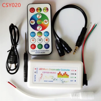 CSY999 CSY010 CSY021 CSY020 Светодиодный Контроллер Dream Color Music Controller С Эффектом Фейерверка/Волнового Барабана/Звездного Неба WS2812B