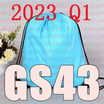 Последняя версия 2023 Q1 GS43, новый стиль GS 43, набор карманов и сумок на веревочке, бесплатная сумочка