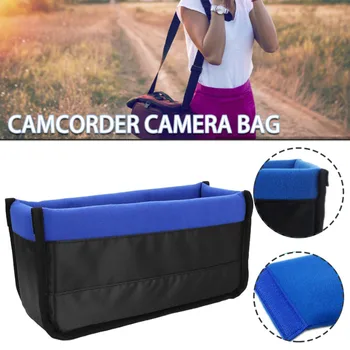 Синяя/красная сумка для камеры, водонепроницаемые сумки для защиты зеркальных объективов, противоударные камеры, мягкий чехол для перегородки, чехол для камеры