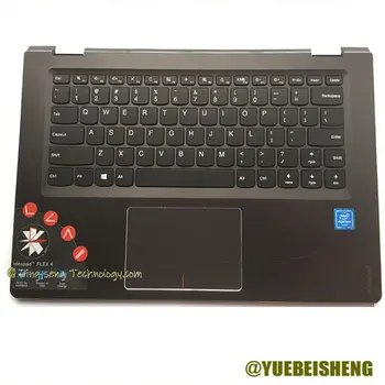 YUEBEISHENG Новый для Lenovo Ideapad Flex4-1470 Flex 4-14 подставка для рук АМЕРИКАНСКАЯ клавиатура Тачпад