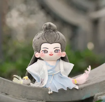 НОВАЯ китайская традиция 20-сантиметровая кукла-идол аниме Плюшевые куклы-звезды Милые Мягкие фигурки Игрушки Коллекция поклонников хлопчатобумажных кукол-младенцев Подарок