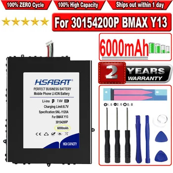 Аккумулятор для ноутбука HSABAT 6000 мАч для BMAX Y13 с 7-проводным разъемом
