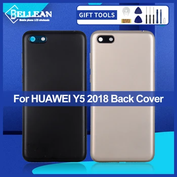 Оптовая продажа для Huawei Y5 2018 Задняя крышка аккумулятора, корпус задней двери, замена задней крышки батарейного отсека с помощью инструментов, бесплатная доставка