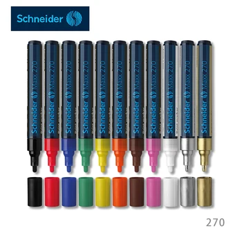 1 шт Ручка Schneider Paint для промышленной отделки шин, водонепроницаемые металлические маркеры на масляной основе, ручная роспись, маркеры для граффити