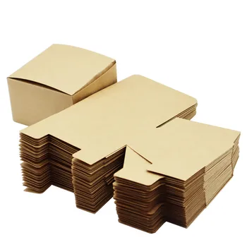 12шт Пустая картонная упаковочная коробка 90x90x60 мм коробка для мыла ручной работы DIY Craft Благодарственные подарочные коробки