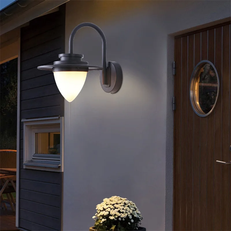 · Уличный настенный светильник BUNNY Классические бра Водонепроницаемый IP65 домашний светодиодный светильник для виллы на крыльце 2