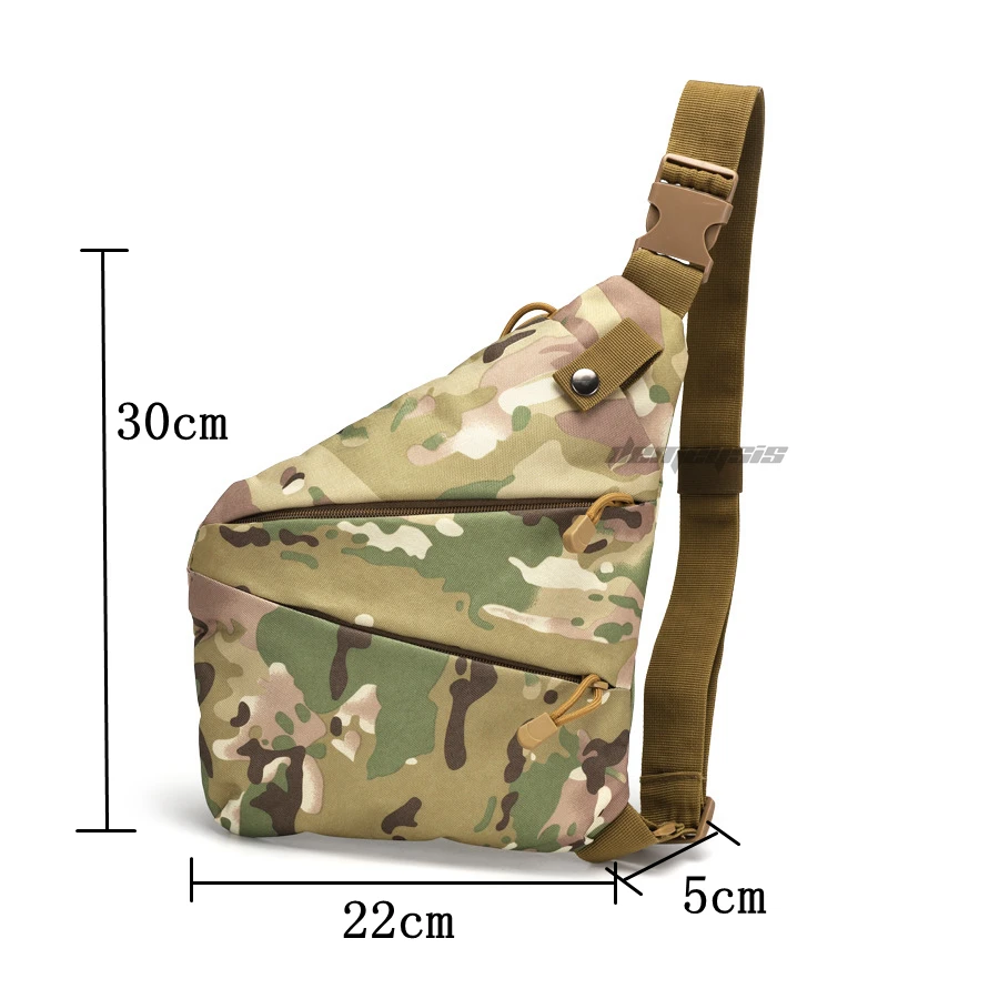 Водонепроницаемая военная Тактическая нагрудная сумка Спортивная сумка для пеших прогулок на открытом воздухе, сумка через плечо для охоты, сумка для кемпинга, Универсальные Спортивные пакеты 2