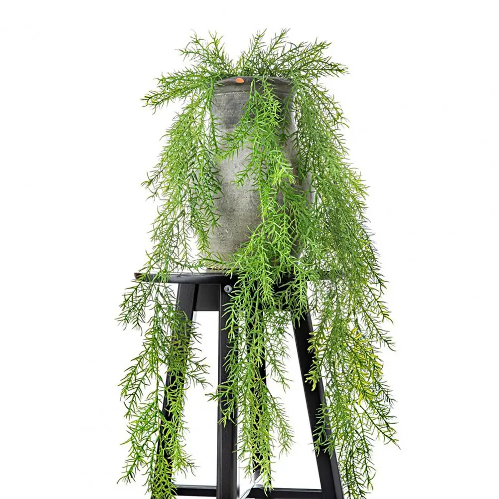 Имитация искусственного растения с длительным сроком службы, Неувядающее растение, Привлекательно Украшающее Подвесной Искусственный Ротанг на стене. 3