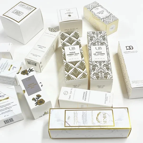 Коробки для блеска для губ OEM пустые, упаковывающие изготовленные на заказ косметические органические коробки для ухода за кожей 2