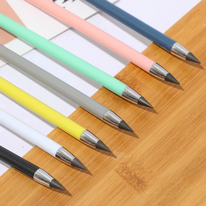 Новый карандаш без чернил, Неограниченное количество записей, Ручка HB, Красочный инструмент для рисования эскизов, Школьные канцелярские принадлежности, Подарок для ребенка, Канцелярские принадлежности 5