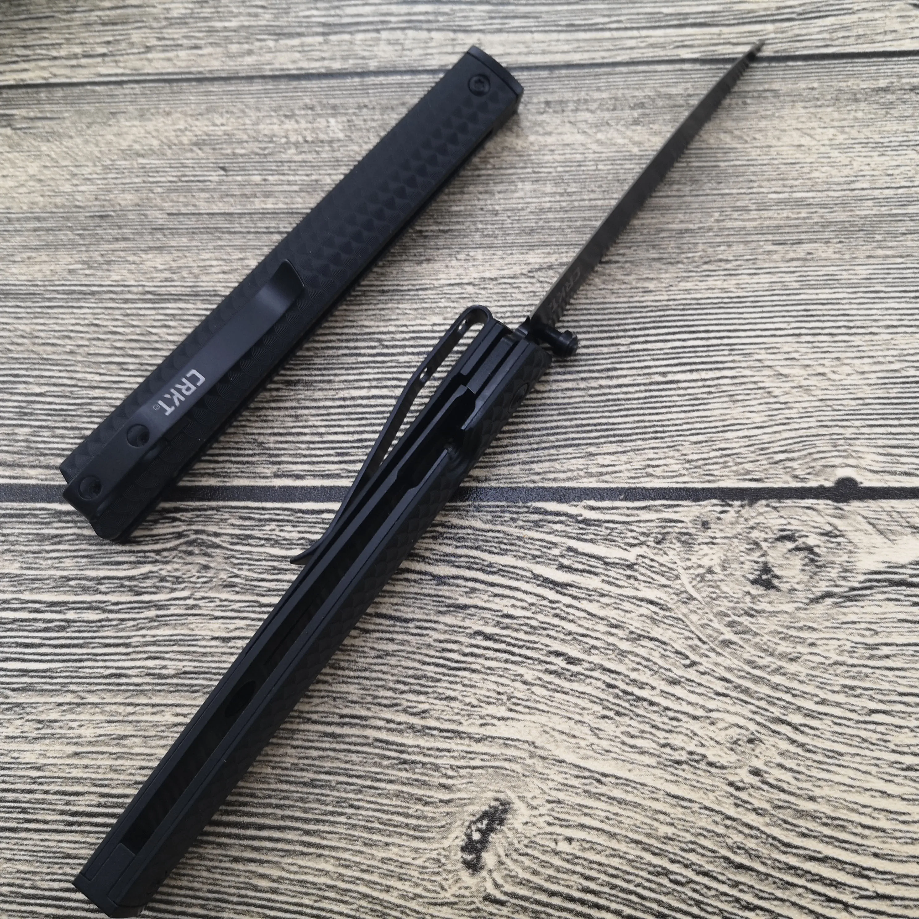 НОВЫЙ карманный нож CRkt 7096 CEO из черной стали 8Cr13 для выживания в кемпинге с Нейлоновой Ручкой, усиленной стеклом, Легкие инструменты 4